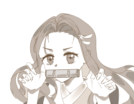 祢豆子_绘画作品