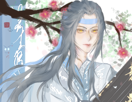 如玉郎君含光君_绘画作品