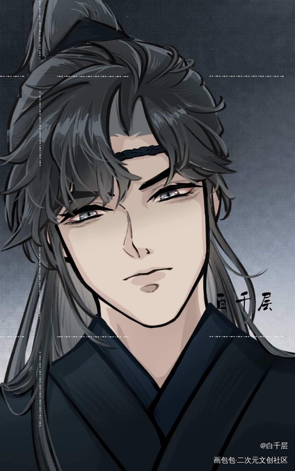 【策舟】你放过我，我便要放过你么？_将进酒沈泽川萧策安萧驰野沈兰舟绘画作品