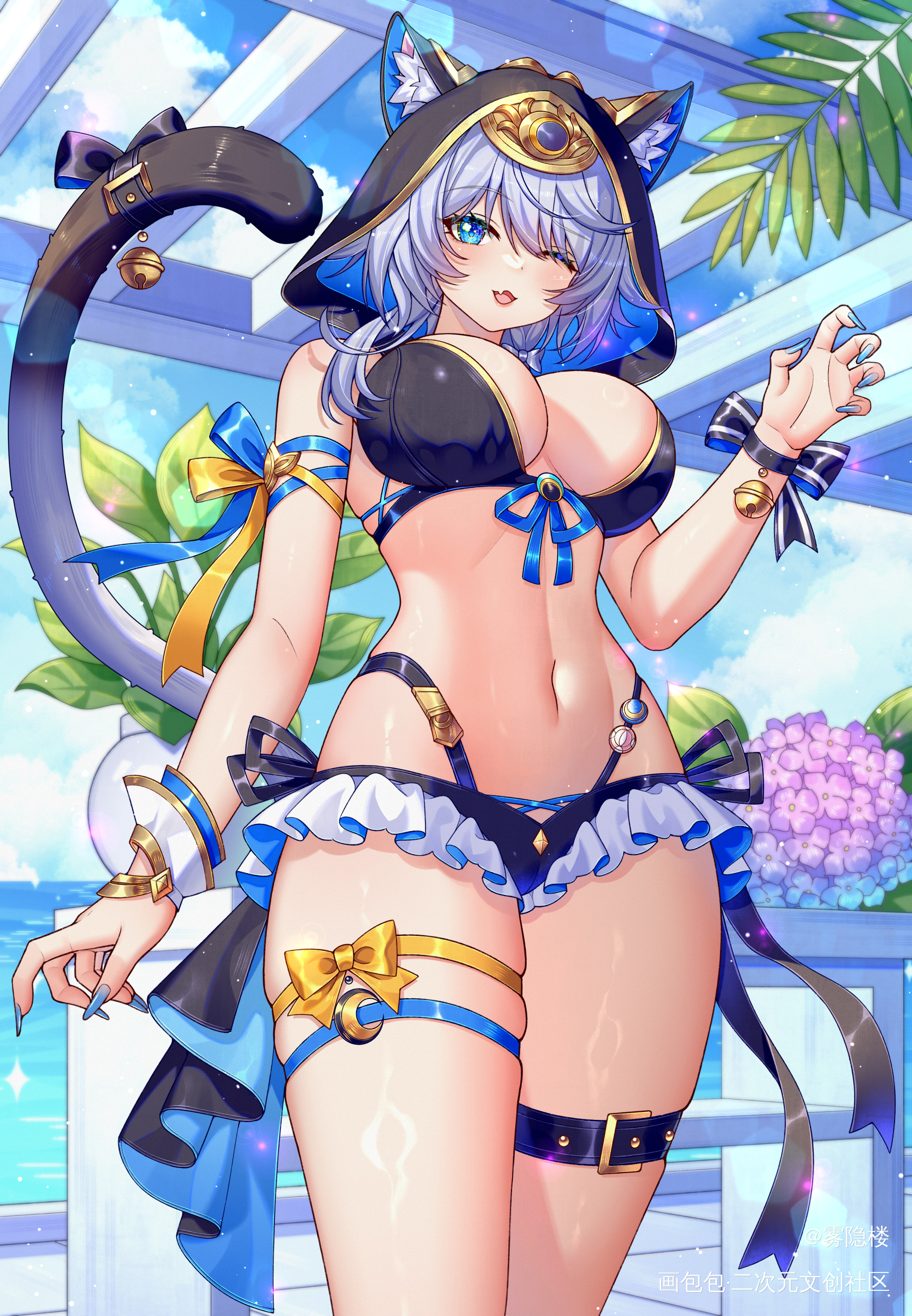 可爱猫猫～_崩坏星穹铁道绘画作品