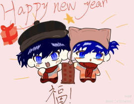 KS酱～ 新年快乐绘画作品