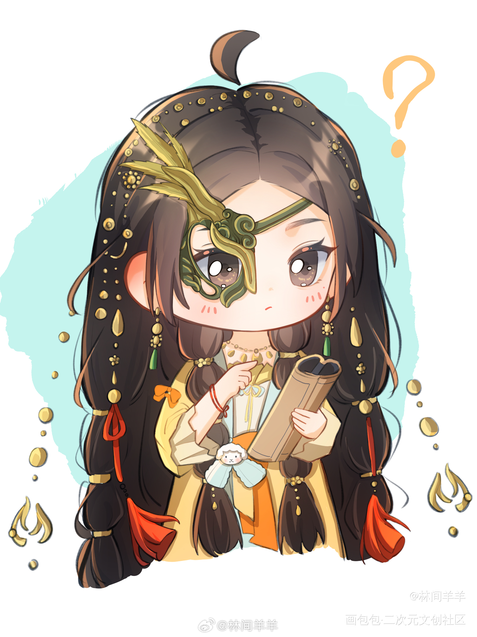 _燕云十六声绘画作品