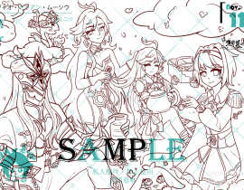 久违的接到稿子绘画作品