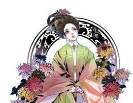 隐逸金英_绘画作品