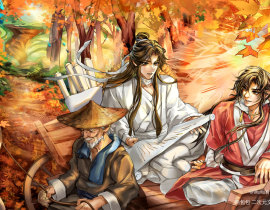 ——衣红胜枫，肤白若雪 片段更新(ﾉ*ﾟｰﾟ绘画作品